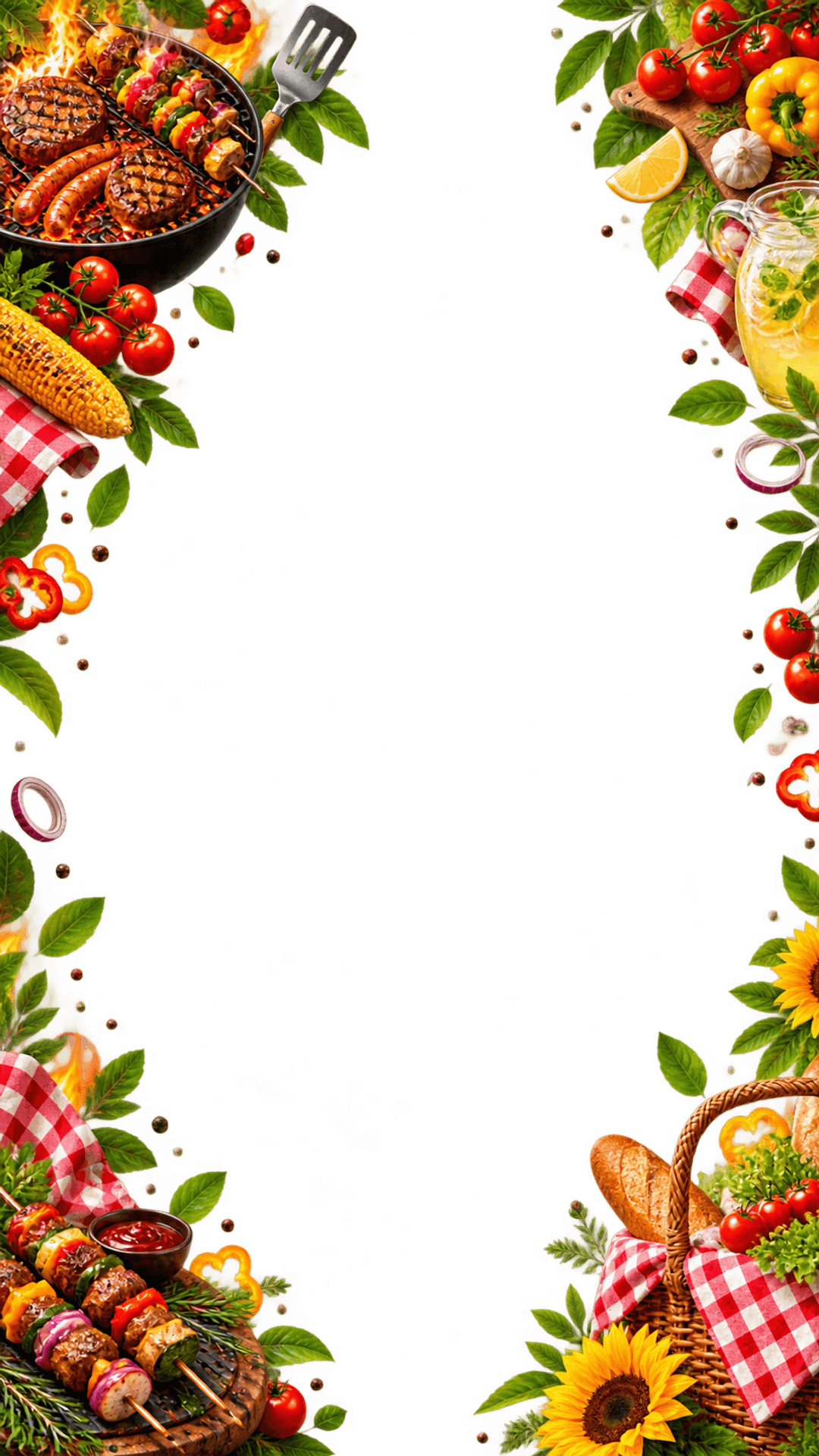 Shared Grocery event skin examples
